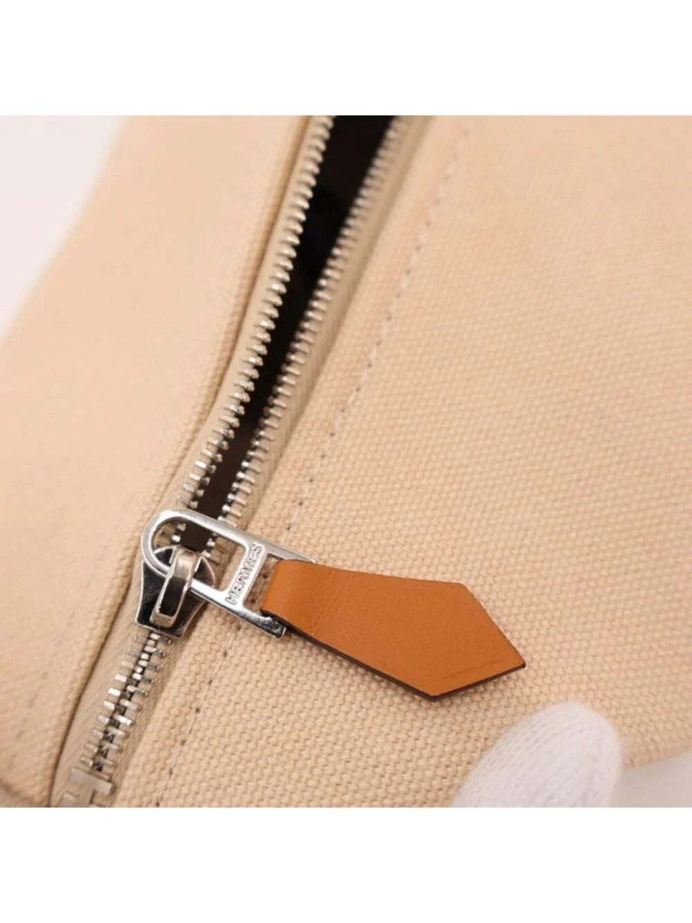 Hermes Pouch Bric-a-Brac PM Beige Handbag